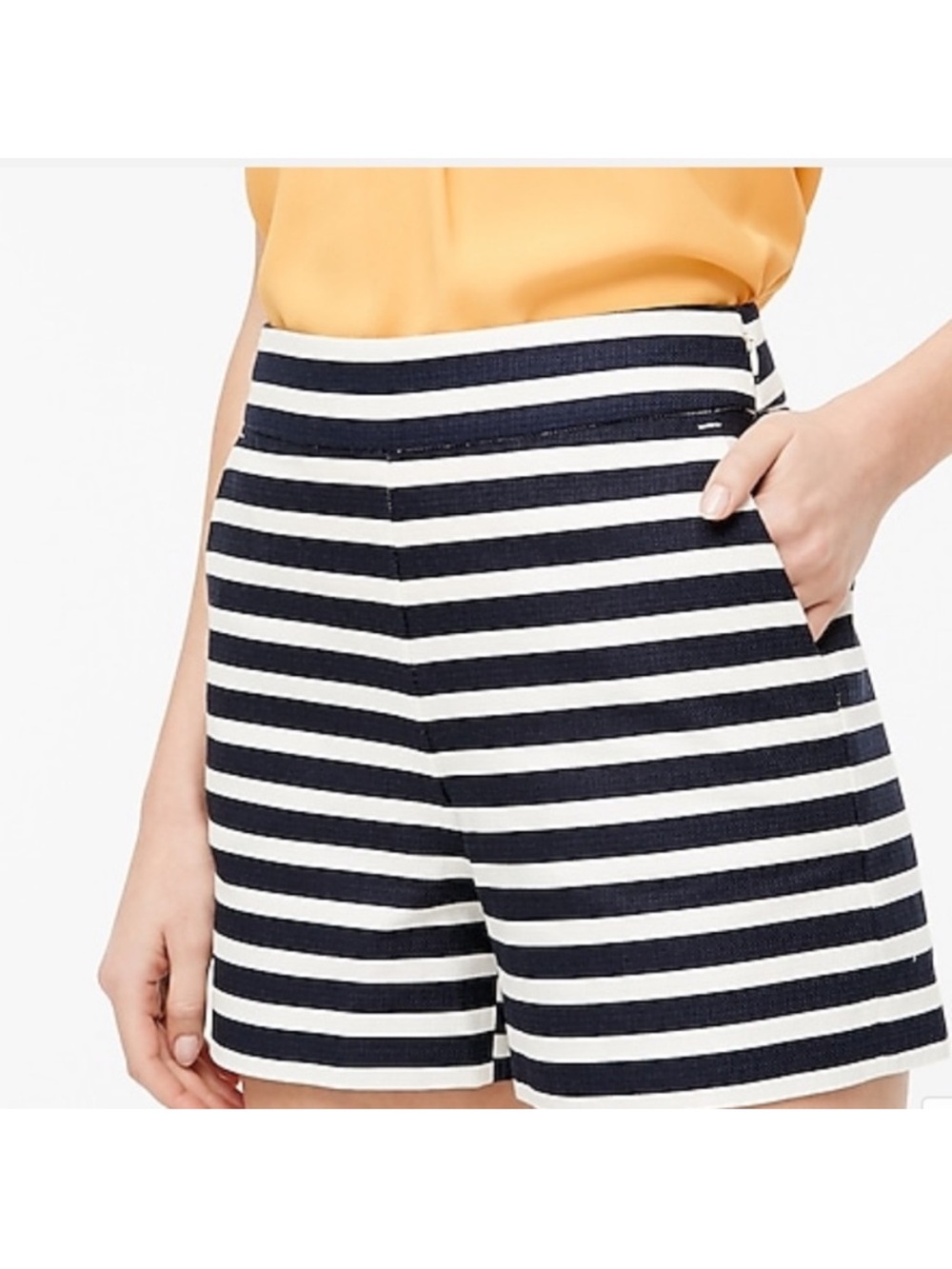 J. Crew Factory Basket Weave‎ Nautical shorts Size 4